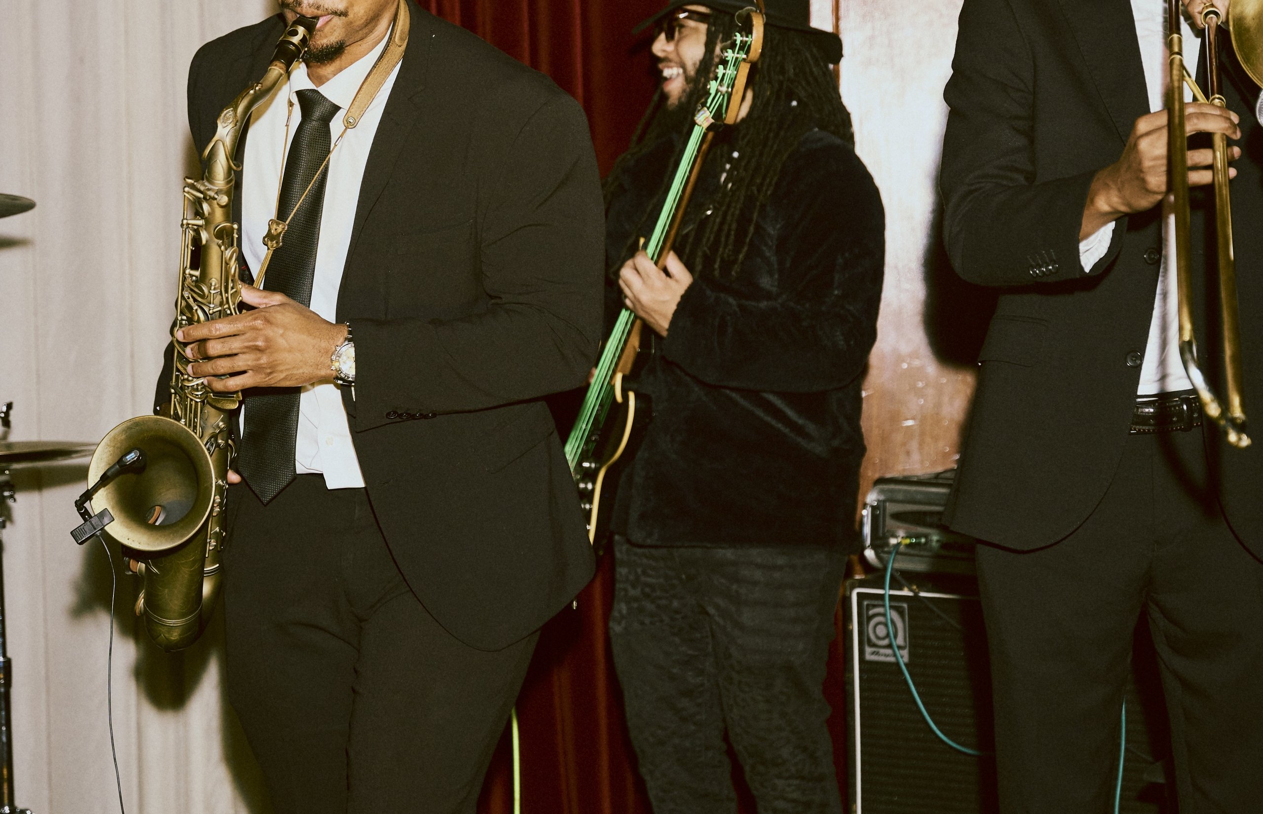 club event - jazz band playing